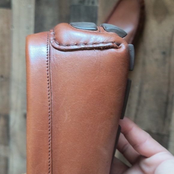 Vince Camuto Esmail Driving Loafer Cognac Sz 12 Men - Picture 9 of 17